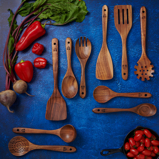 Wooden Spoons 10 Piece Set
