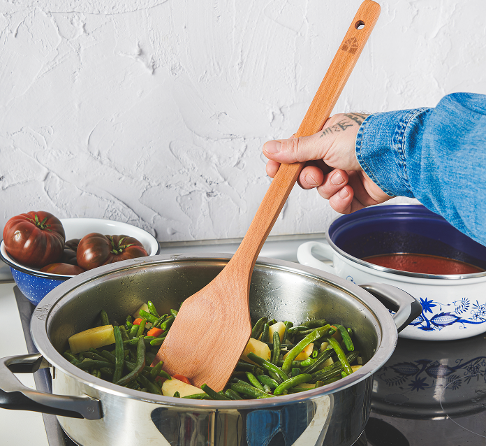 Extra-Long Wooden Spoon 17.5”