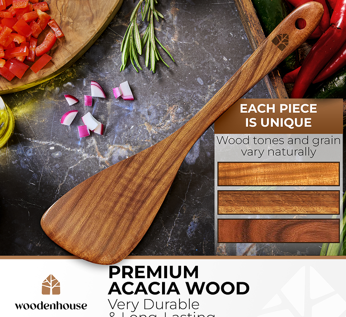 WOODENHOUSE Acacia Flat Turner - Thumbnail 2