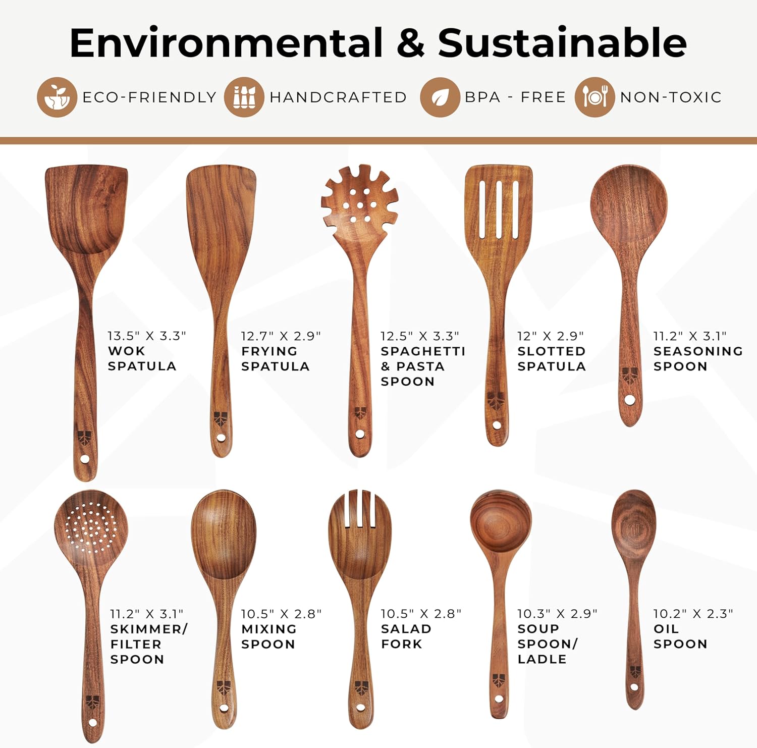 WOODENHOUSE Wooden Spoons - Thumbnail 3