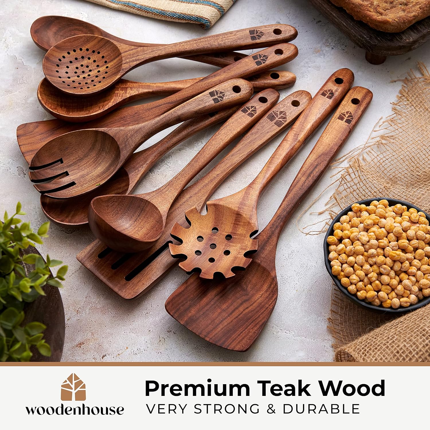 WOODENHOUSE Wooden Spoons - Thumbnail 2