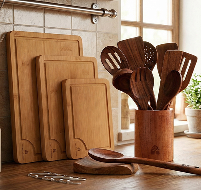 WOODENHOUSE Utensils and Boards Set - Thumbnail 3