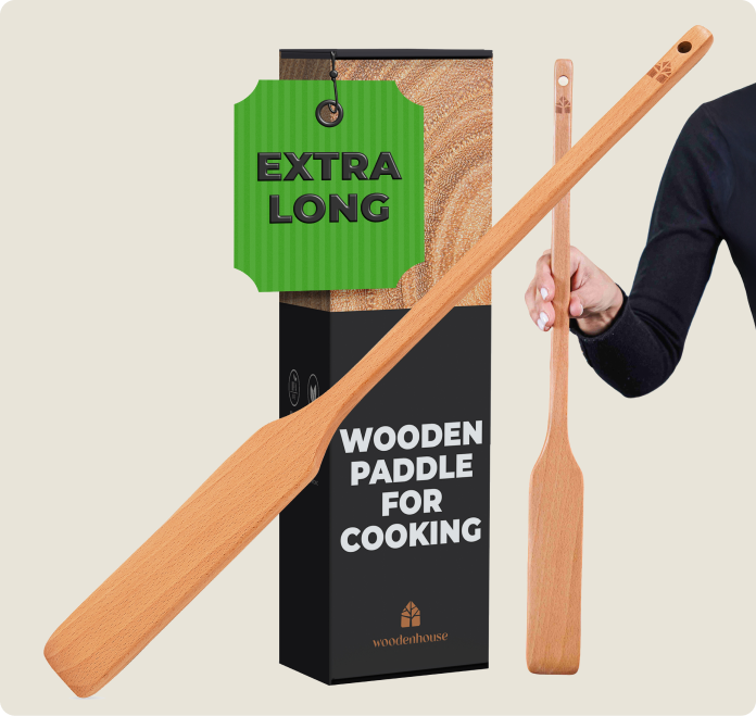 Extra-Long Wooden Paddle - 24"