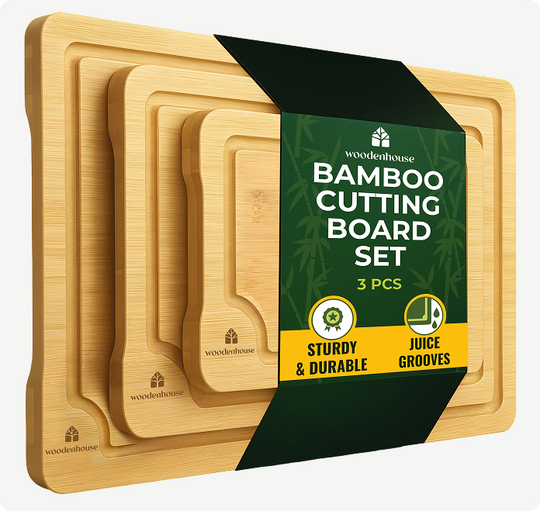 Wooden Cutting Board Set