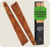 Teak Wood Spatula 12"