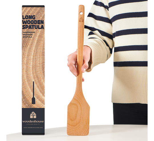 Extra-Long Wooden Spoon 17.5”
