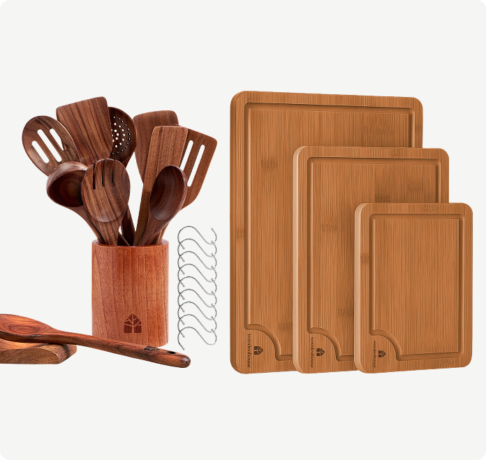 WOODENHOUSE Utensils and Boards Set - Thumbnail 2
